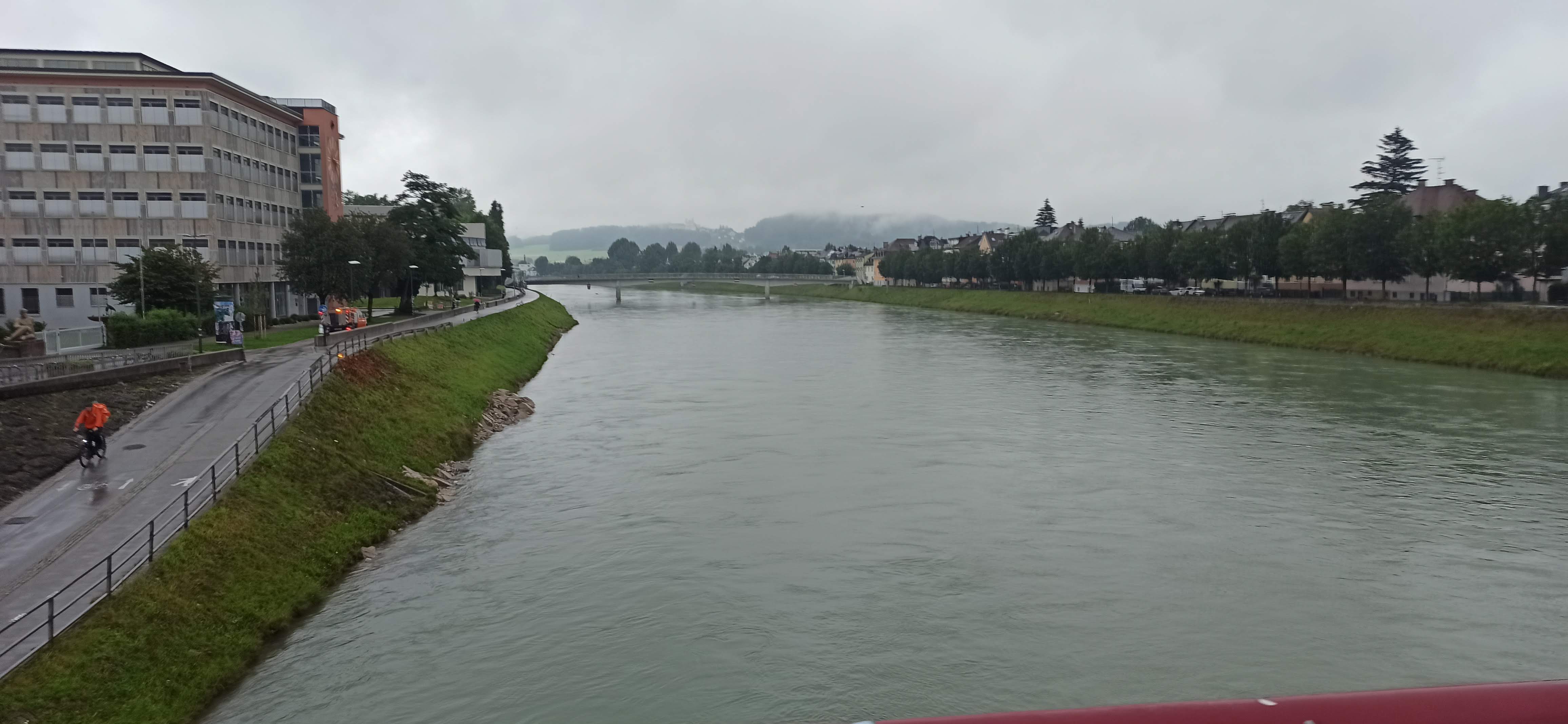 Picture of the river of Salzburg